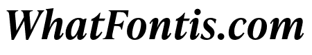 IvyPresto Text SemiBold Italic