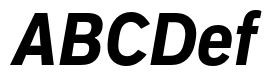 Embarcadero MVB Pro Extra Bold Condensed Italic