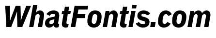 Embarcadero MVB Pro Extra Bold Condensed Italic