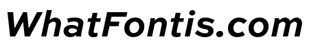Sweet Sans Pro Bold Italic