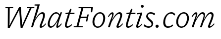 Dovetail MVB Light Italic