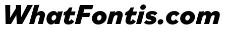 Bilo ExtraBold Italic