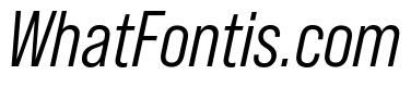Bebas Neue Pro Middle Italic