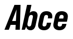 Bebas Neue Pro SemiExpanded ExtraBold Italic