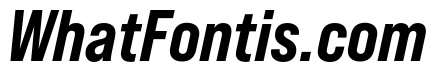 Bebas Neue Pro SemiExpanded ExtraBold Italic