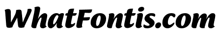 Ciabatta Bold Italic
