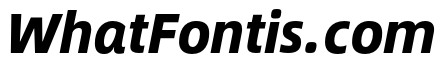 Alibaba Sans Heavy Italic