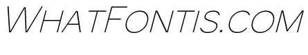 Monocole-ThinItalic