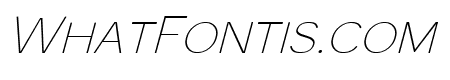 Monocole Thin Italic