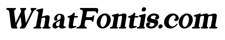 Magazine-Italic Bold