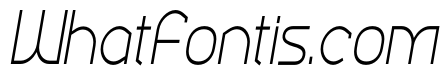 Ekela ExtraLight Condensed Italic