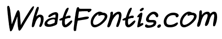Santosa Handwriting Bold Italic