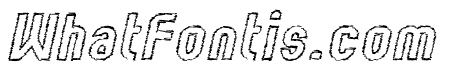 Kumba Scrawl Outline Italic