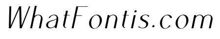 Ben-ThinItalic