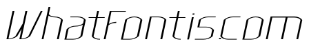 Lakisa UltraLight Expanded Italic