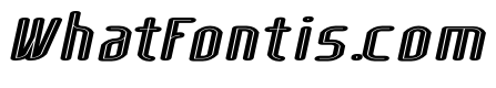 Lakisa Rounded Stencil Italic