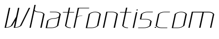 Lakisa Rounded UltraLight Expanded Italic