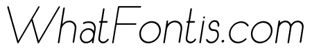 Owyne Thin Italic