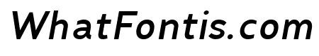 Fibon Neue SemiBold Oblique