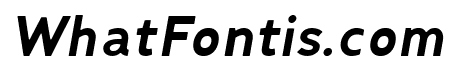 Fibon Neue Bold Italic Round