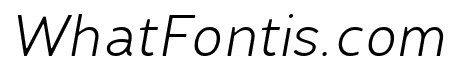 Fibon Neue Light Italic Round 2