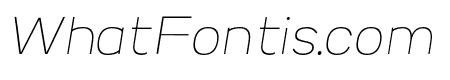 Ripple Thin Italic