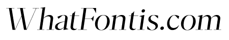 Moriarty Italic