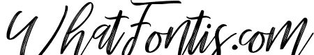 mellony dry brush Italic