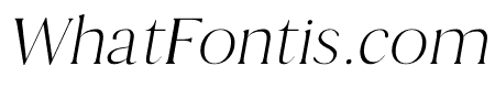 Thomas Mag Light Italic