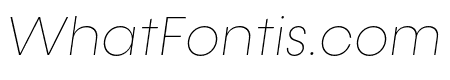 Konnect Thin Italic