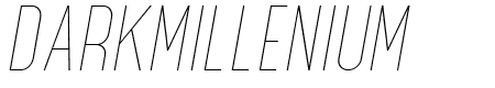 Maxwell Sans Thin Italic