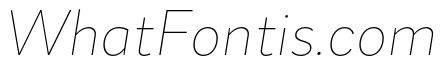 Magdelin Alt Thin Italic