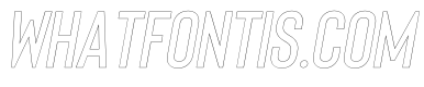 Bison ThinOutline Itallic