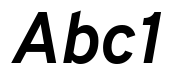 Overpass Bold Italic