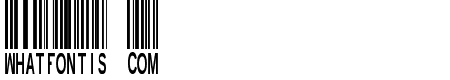 New Barcode Font tfb