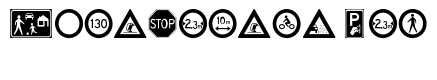 traffic signs tfb
