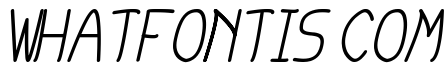 cursi extra tfb Italic