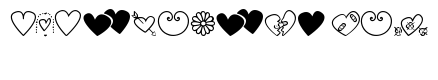 hearts and flowers for valentines