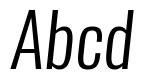 Oswald LightItalic