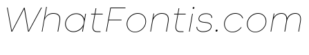 Codec Cold Thin Italic