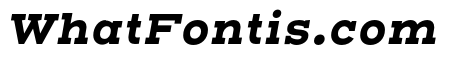 Henderson Slab Bold Italic