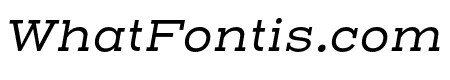 Henderson Slab Basic Regular Italic