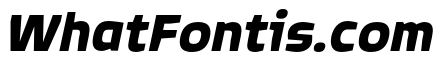 QuagmireExtended Bold Italic