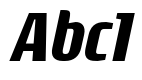 Rogue Sans Bold Italic