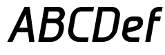 Galette Bold Oblique