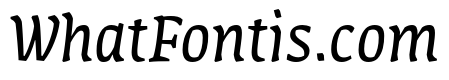 Amman Serif Pro Italic