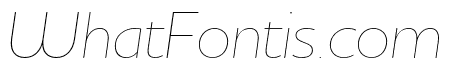 Houschka Pro Thin Italic