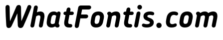 Chevin Pro Bold Italic
