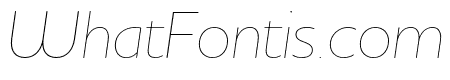 Houschka Rounded Thin Italic