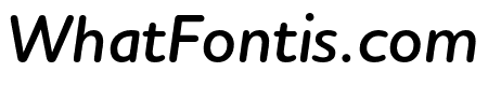 Houschka Rounded DemiBold Italic